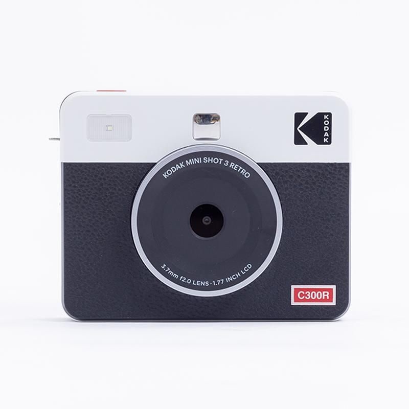 Kodak (コダック)  Mini Shot 3 (ミニショット3) RETRO レトロ 　ホワイト　スクエア （出力プリントサイズ  76×76mm）