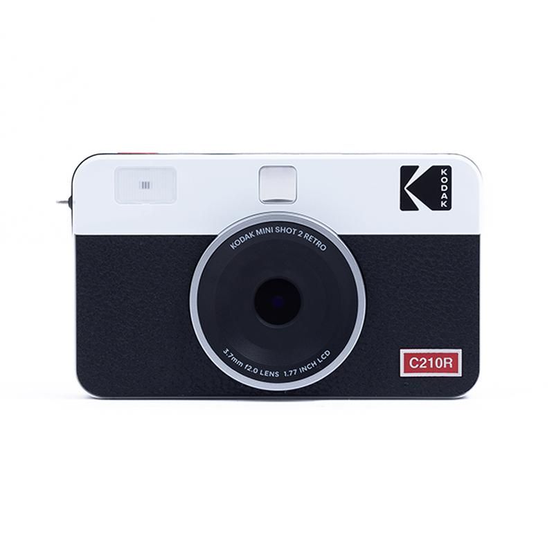 Kodak (コダック)  Mini Shot 2 (ミニショット2) RETRO レトロ　ホワイト　（出力プリントサイズ  54×86mm）