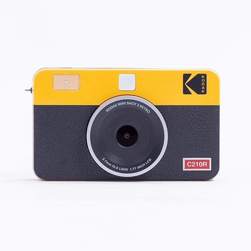 Kodak (コダック)  Mini Shot 2 (ミニショット2) RETRO レトロ　イエロー　（出力プリントサイズ  54×86mm）