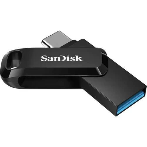【ネコポス便配送商品】 【並行輸入品】 サンディスク(SanDisk) USBメモリ 128GB Type-A & Type-C USB3.1 Gen1 ブラック SDDDC6-128G-G46