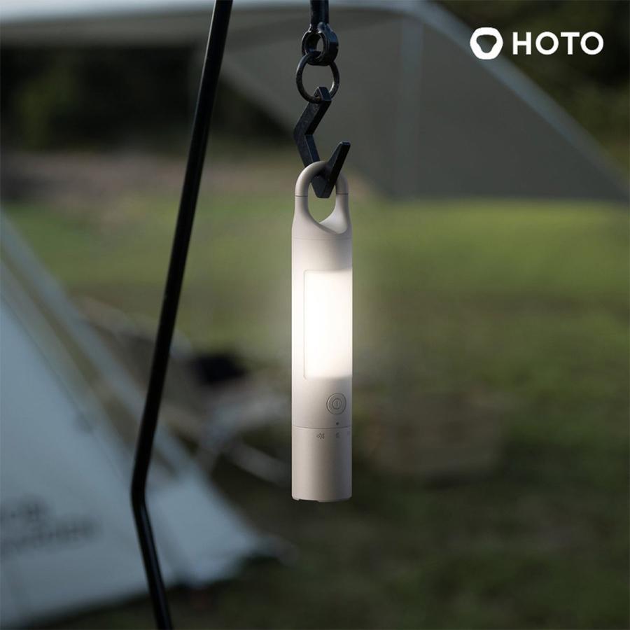 HOTO フラッシュライト Duo 懐中電灯 作業灯 ポータブル キャンプ アウトドア 防災 災害 HTE0021JP