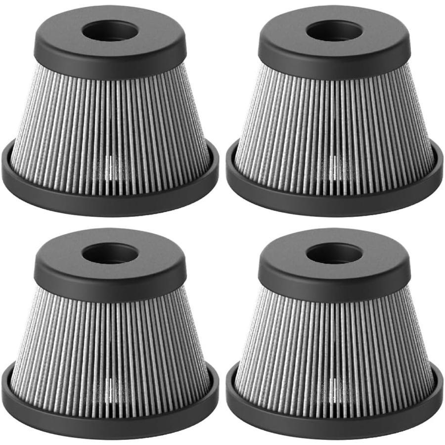 HOTO 4WAY小型エアクリーナー対応 交換用HEPAフィルター(4個入り) HOT0001GL