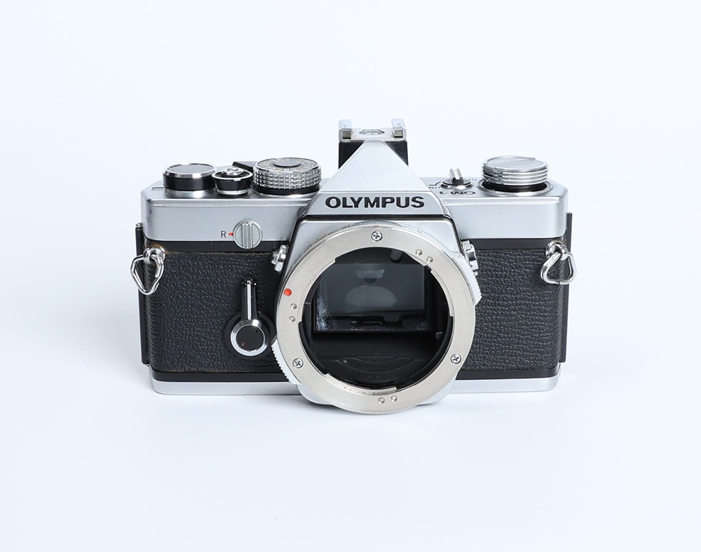 モルト貼替済・美品★ OLYMPUS オリンパス OM-1 ボディ #18039 Olympus OM-1/OM-2/OM-4 専用カット済みモルト貼り替えキット