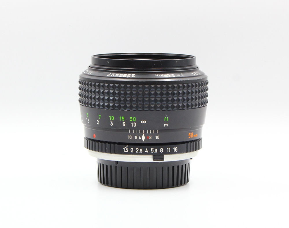 【中古】(ミノルタ) MINOLTA MC 58/1.2 ミノルタ MINOLTA MC ROKKOR-PG 58/1.2 | 中古,カテゴリー,交換レンズ