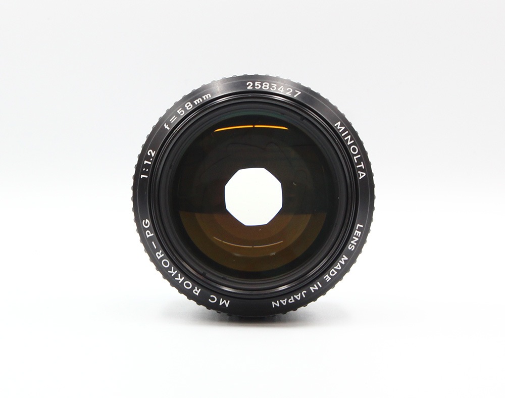 ミノルタ MINOLTA MC ROKKOR-PG 58/1.2 | 中古,カテゴリー,交換レンズ