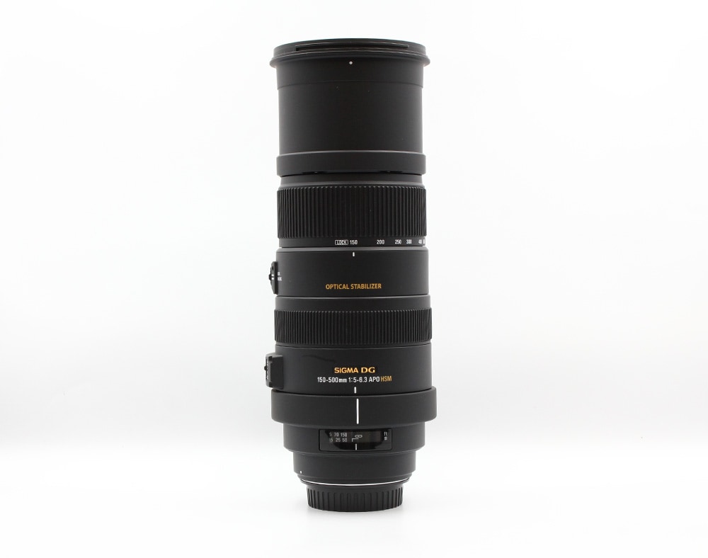 SIGMADG150-500 1:5-6.3APOHSM Fマウント 即購入禁止 シグマ SIGMA APO 150-500/5-6.3 DG OS HSM キヤノンEFマウント | 中古