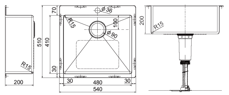 С HF540-510DECK 567.47.900