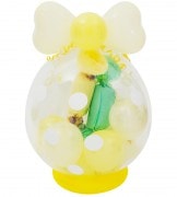 イエロー系の出産祝いラッピングバルーン【出産祝いのバルーン電報】|ラッピングバルーンのバルーン電報・バルーンギフト