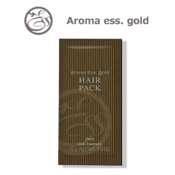 楽天 送料無料にならない アロマエッセ ポーラ POLA ゴールド 1回分（1 10g ヘアパック トリートメント