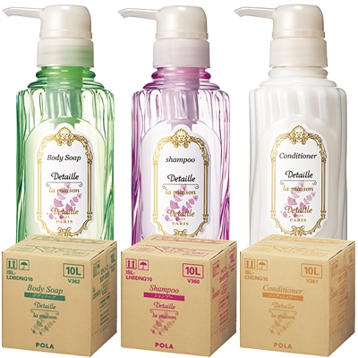 ポーラ デタイユ ラ メゾン シャンプー　300ml 5本セット Amazon | ポーラ デタイユ ラ メゾン シャンプー 300ml | POLA