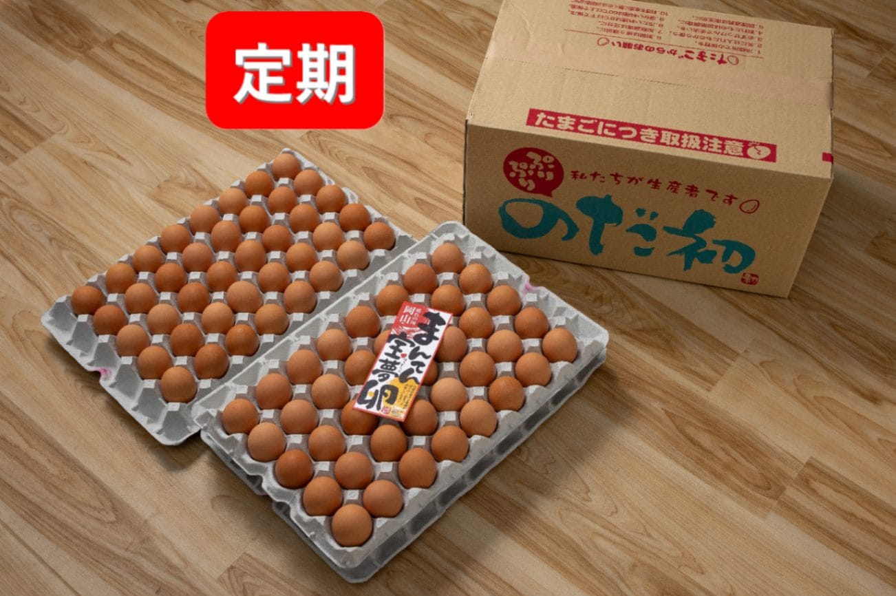 【定期購入・送料込】まんてん宝夢卵（120個入＋割れ保証4個）