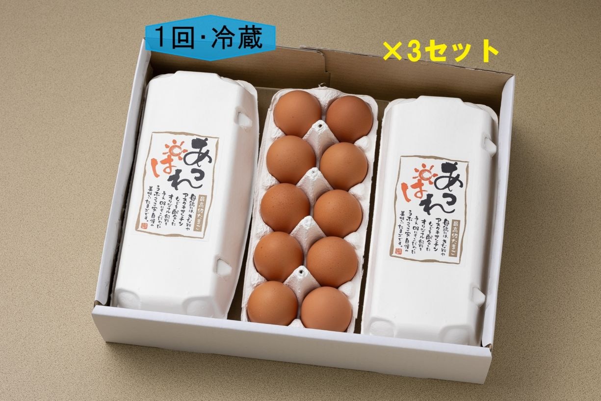 【(冷蔵)1回・送料込】あっぱれたまご(90個入)