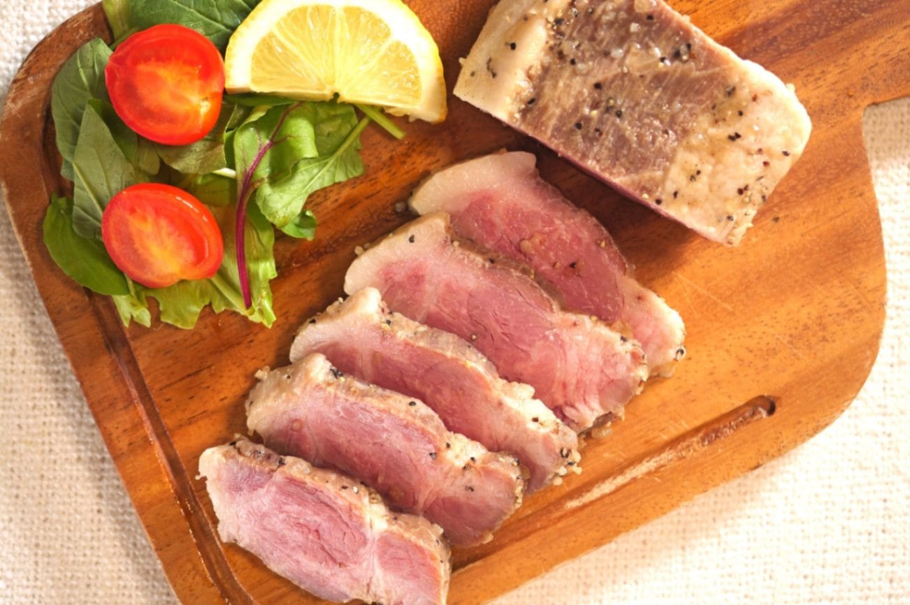 【クリスマス】おかやま甘豚ローストポーク(ブロック)約200ｇ【岡山県産】