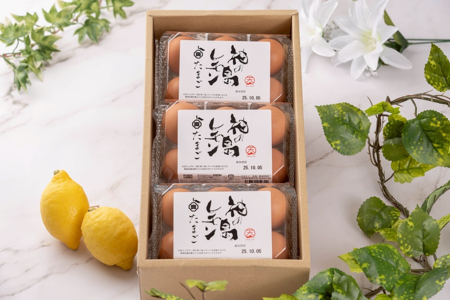 【お歳暮ギフト】レモンたまご18個入