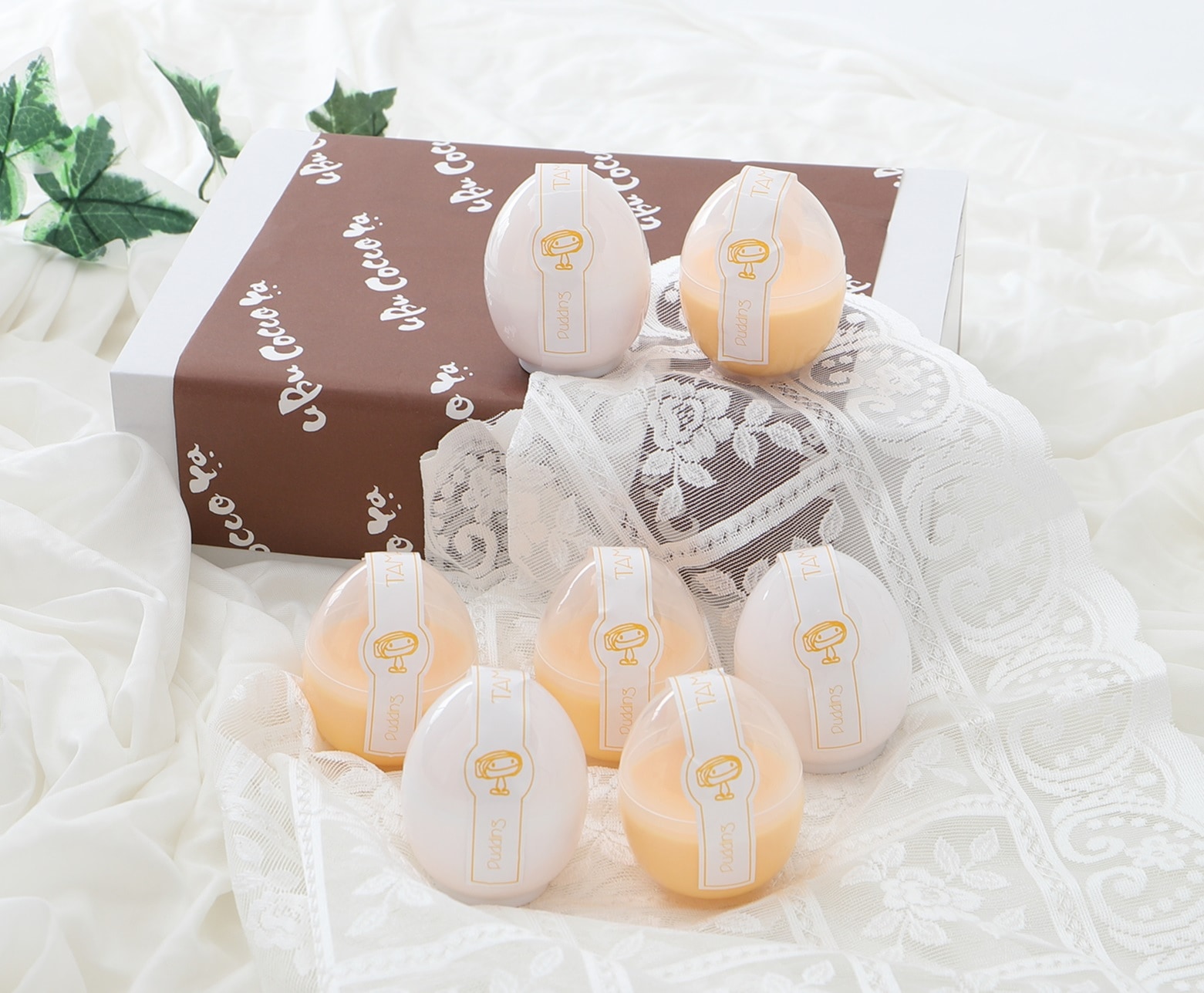 たまごプリンセット（8個入）｜笑顔あふれるたまご専門店 うぶこっこ家