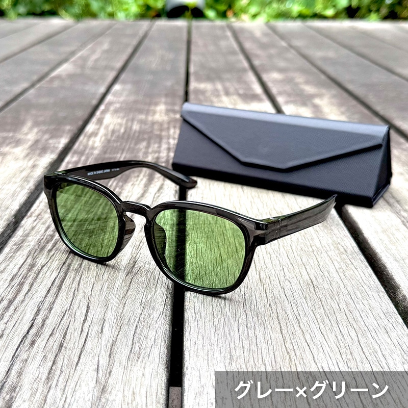 OWN #04 ブラック/グリーン サングラス OWN #04 ブラック/グリーン サングラス