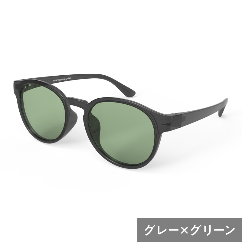 参勤太郎ブラックラウンドサングラス グレープストロベリー2種 サングラス メンズ レディース[品番：LU000009349]｜LUXSTYLE