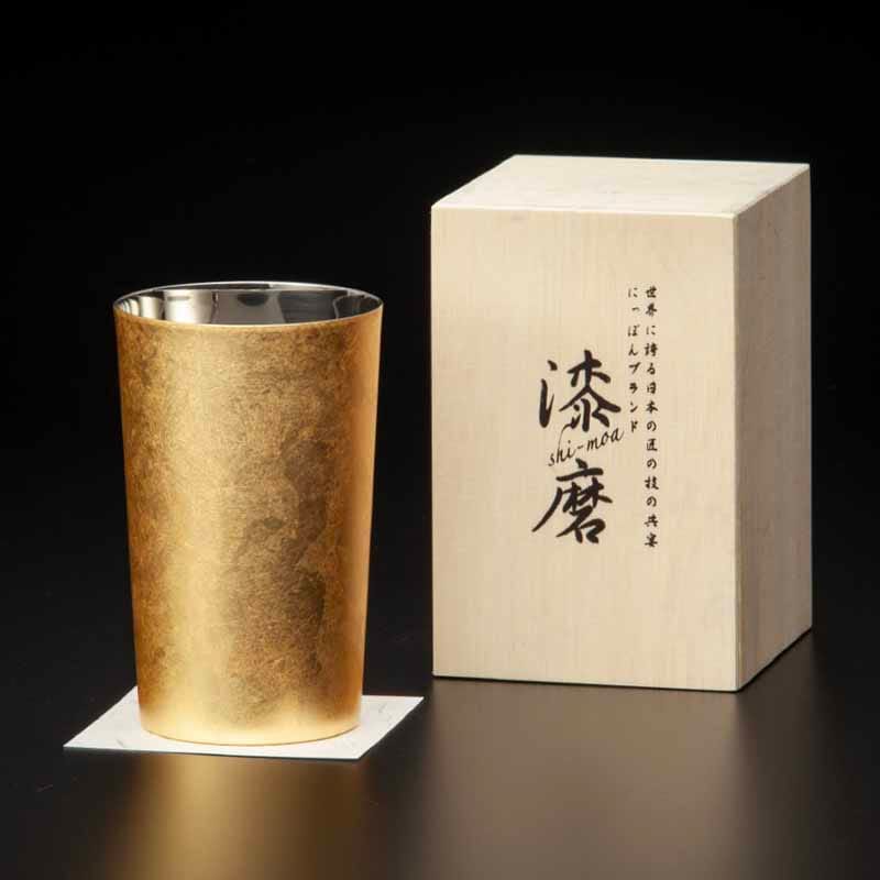 漆磨カップ 二重構造 ハイボール 箔衣(はくごろも)