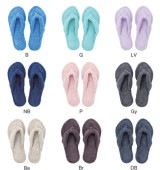 タオルサンダルスリッパ「リラックス」（Lサイズ）