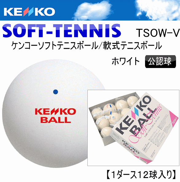 ダンロップ ソフトテニスボール 練習球＜ホワイト