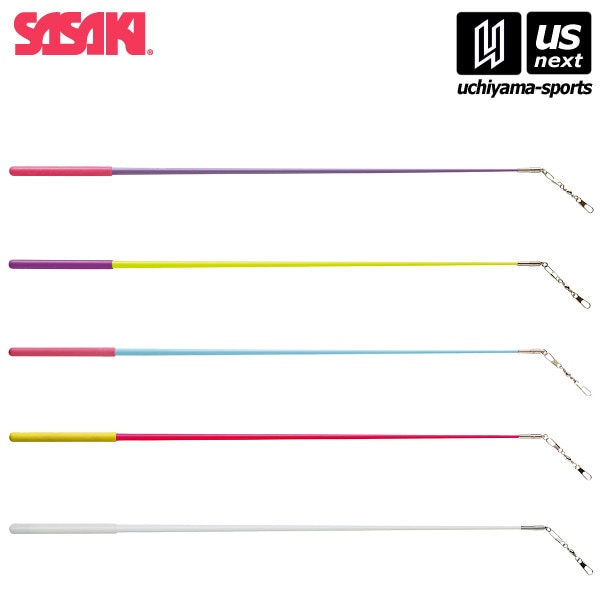 【さらに10%引(一部対象外)】 ササキ 新体操 ジュニアグラススティック 2025年継続モデル [取り寄せ][自社]【メール便不可】 sas-mj82-c