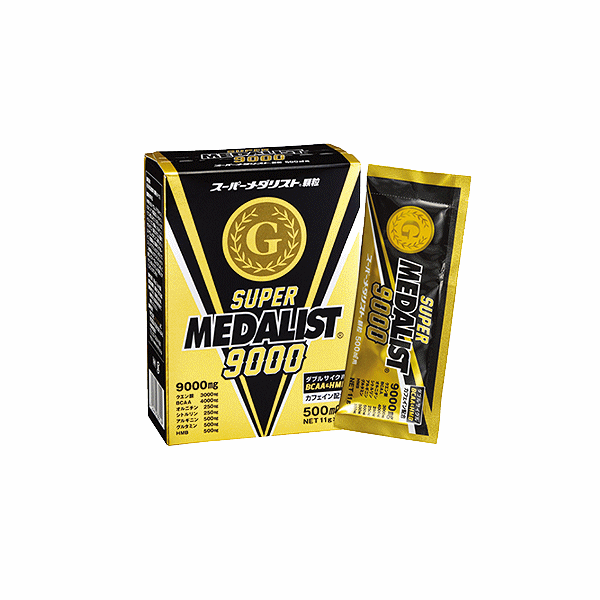 【クーポンでさらに10%引】 メダリスト サプリメント スーパーメダリスト9000 500ml用11g×8袋入り SPMED9000 [取り寄せ][自社]【メール便不可】 SPMED9000