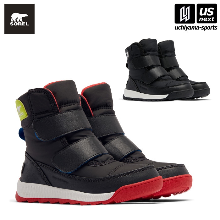 【クーポンでさらに10%引】 （国内正規品） ソレル キッズ ウィンターブーツ チルドレンウィットニーIIストラップ WP CHILDRENS WHITNEY II STRAP WP [物流]【あすつく対応】【メール便不可】 nc3919