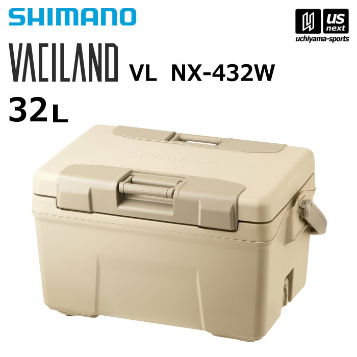 （次回入荷未定）【クーポン対象外】シマノ クーラーボックス ヴァシランド VACILAND VL 32L  [自社]【あすつく対応】【メール便不可】 NX432W