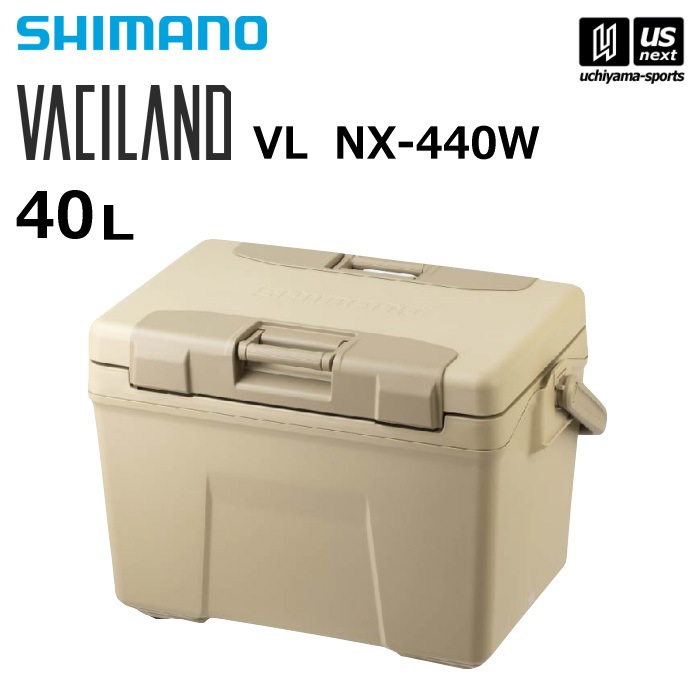 【さらに10%引(一部対象外)】シマノ クーラーボックス ヴァシランド VACILAND VL 40L  [自社]【あすつく対応】【メール便不可】 NX440W