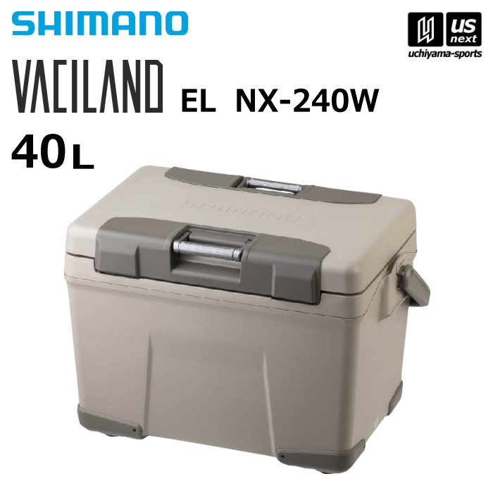 【クーポン対象外】シマノ クーラーボックス ヴァシランド VACILAND EL 40L  [自社]【あすつく対応】【メール便不可】 NX240W