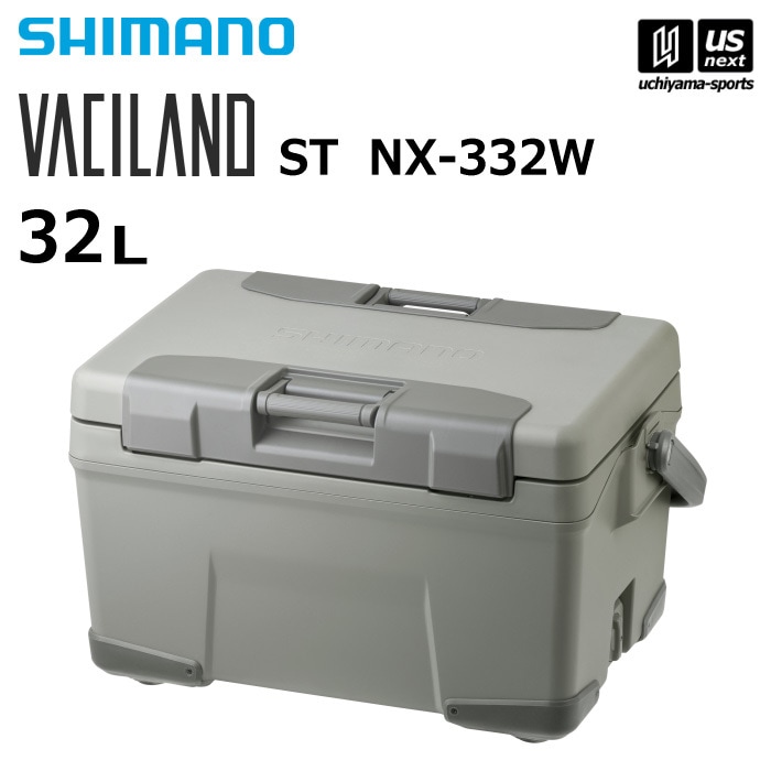（次回入荷未定）【クーポン対象外】シマノ クーラーボックス ヴァシランド VACILAND ST 32L  [自社]【あすつく対応】【メール便不可】 NX332W