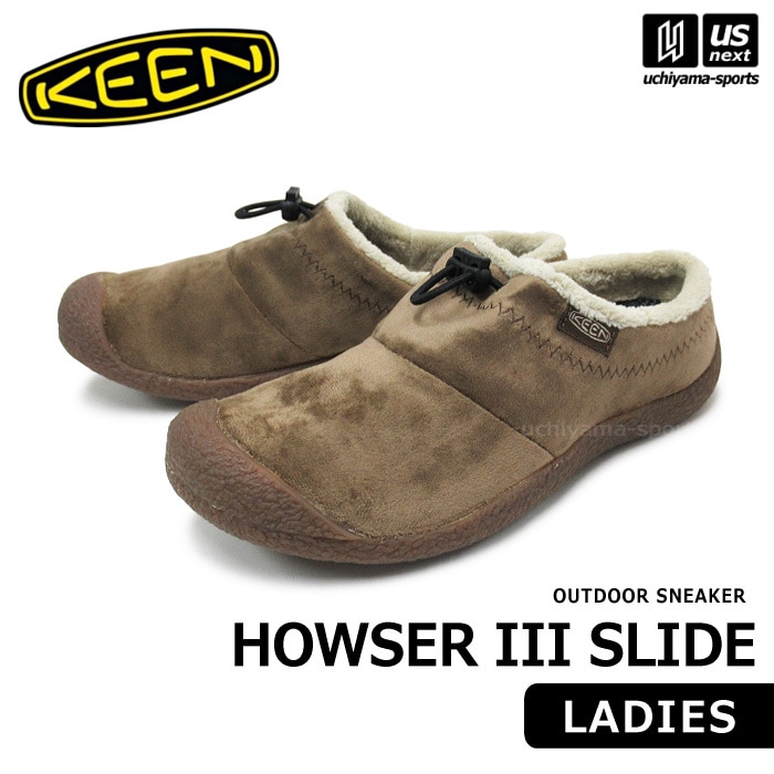 【クーポンでさらに10%引】（国内正規品） KEEN キーン レディース HOWSER III SLIDE ウィメンズ ハウザースリースライドスニーカー 2025年継続モデル  [自社]【あすつく対応】【メール便不可】 1026649
