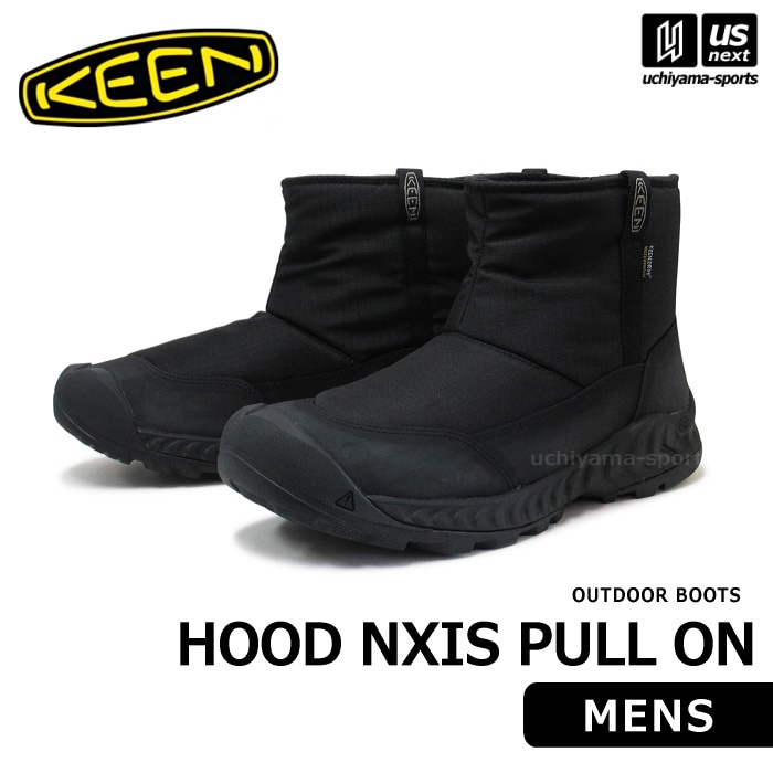【クーポンでさらに10%引】（国内正規品） KEEN キーン メンズ HOOD NXIS PULL ON WP フット ネクシス プルオン 2025年継続モデル  [自社]【あすつく対応】【メール便不可】 1027991