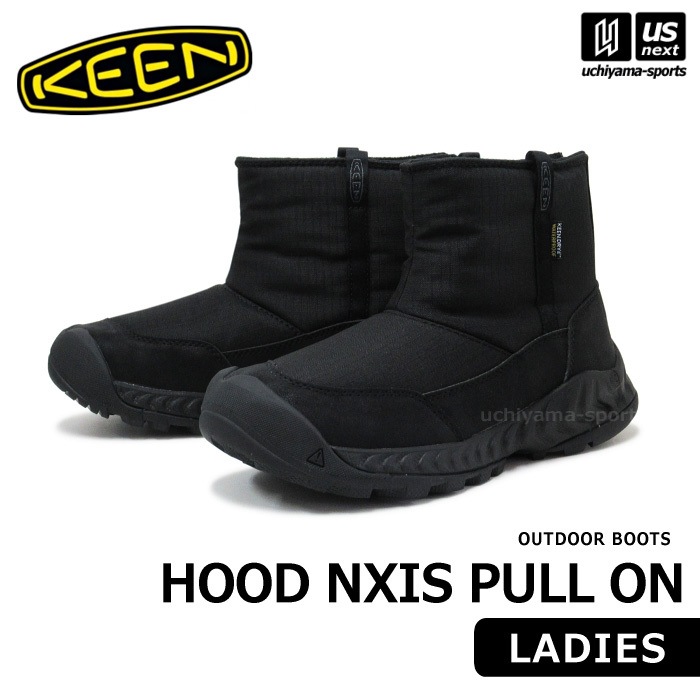【クーポンでさらに10%引】（国内正規品） KEEN キーン レディース HOOD NXIS PULL ON WP フット ネクシス プルオン 2025年継続モデル  [自社]【あすつく対応】【メール便不可】 1028099