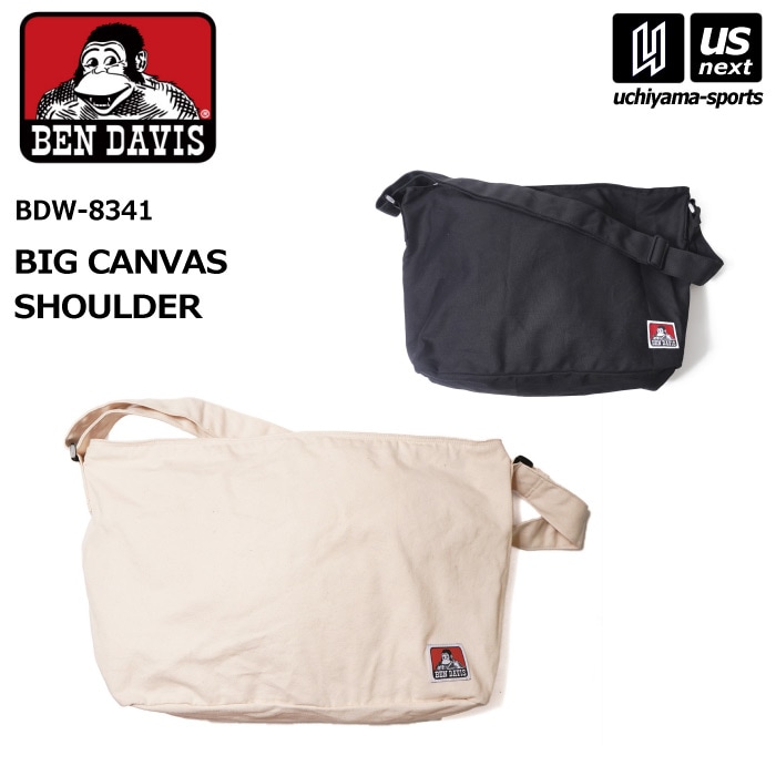 【クーポンでさらに10%引】ベンデイビス BEN DAVIS ショルダーバッグ BIG CANVAS SHOULDER 2026年継続モデル  [自社]【あすつく対応】【メール便不可】 BDW8341