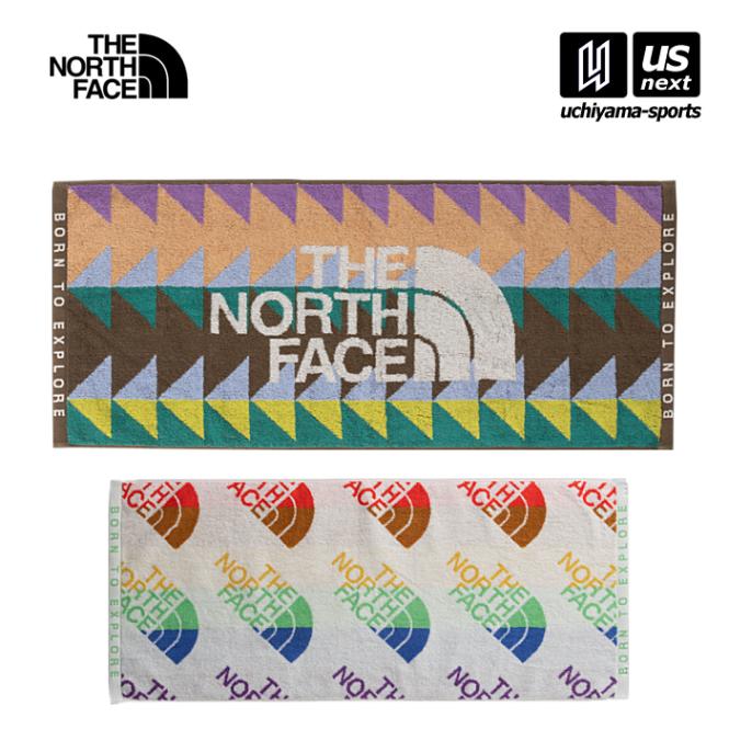【クーポン対象外】（国内正規品）ザ・ノース・フェイス フェイスタオル マウンテンレインボータオルM 2025年春夏継続モデル [M便 1/1][物流]【あすつく対応】 NNB22221