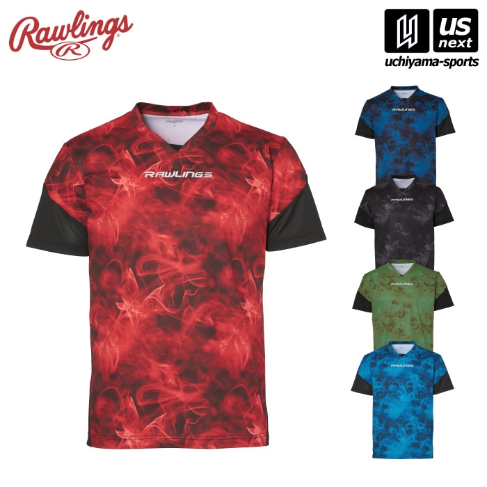 【さらに10%引(一部対象外)】 ローリングス 野球 メンズ ハイブリッド ショートスリーブレイヤーシャツ 2024年春夏モデル  [M便 1/1][自社]【あすつく対応】 AST14S01
