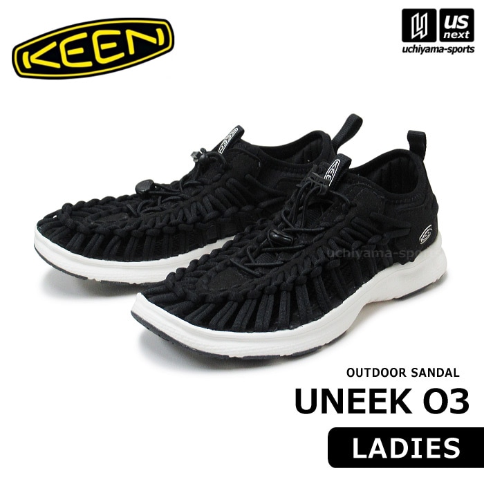 【さらに10%引(一部対象外)】 （国内正規品） KEEN キーン レディース サンダル UNEEK O3 ユニーク オースリー 2025年継続モデル  [自社]【あすつく対応】【メール便不可】 1028672