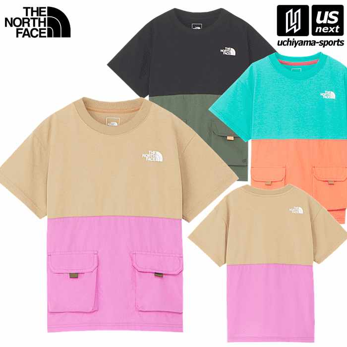 【クーポン対象外】（国内正規品）ザ・ノース・フェイス キッズ アドベンチャーティー 2024年春夏モデル [M便 1/1][自社]【あすつく対応】 NTJ32433