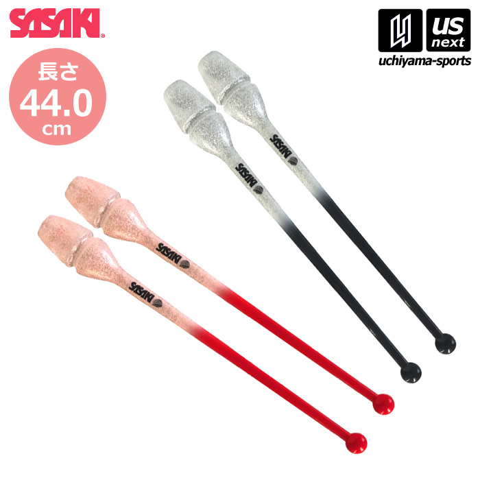 【さらに10%引(一部対象外)】 ササキ 新体操 グラデーションラバークラブ 44cm 限定カラー 2024年限定モデル [自社]【あすつく対応】【メール便不可】 SM34GHF