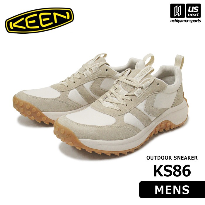 【さらに10%引(一部対象外)】 （国内正規品） KEEN キーン メンズ アウトドアスニーカー KS86 ケーエス エイティーシックス 2024〜25年秋冬モデル  [自社]【あすつく対応】【メール