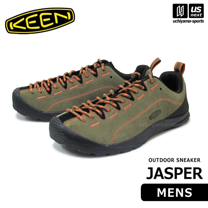 【さらに10%引(一部対象外)】 （国内正規品） KEEN キーン メンズ アウトドアスニーカー JASPER ジャスパー 2024〜25年秋冬新色 [物流]【あすつく対応】【メール便不可】 1029