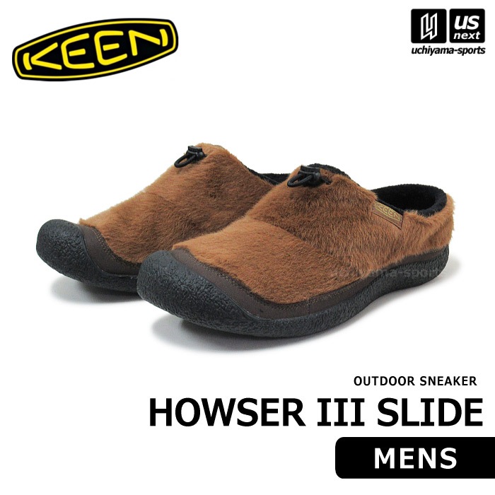 【さらに10%引(一部対象外)】（国内正規品） KEEN キーン メンズ HOWSER III SLIDE ハウザー スリー スライド スリッポン 2025年継続モデル  [自社]【あすつく対応】【メ