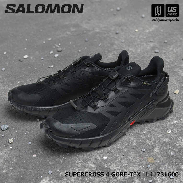 （国内正規品） サロモン メンズ トレイルランニングシューズ SUPERCROSS 4 GORE-TEX 2026年継続モデル  [自社]【あすつく対応】【メール便不可】 L41731600