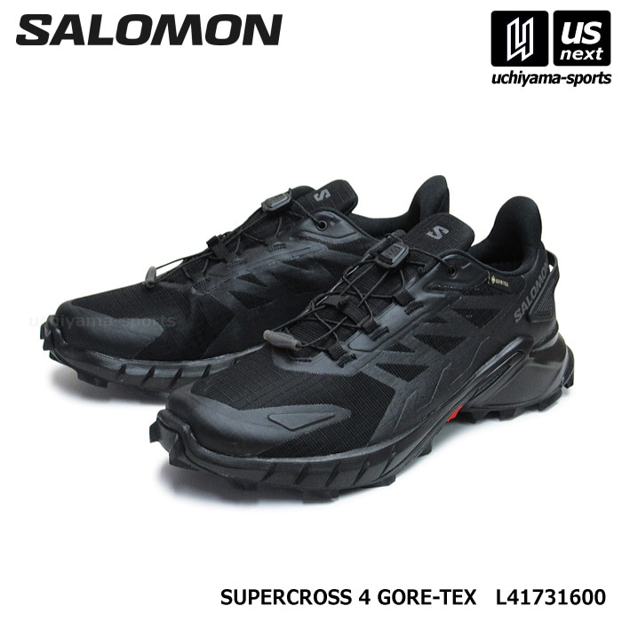 【クーポンでさらに10%引】（国内正規品） サロモン メンズ トレイルランニングシューズ SUPERCROSS 4 GORE-TEX 2026年継続モデル  [自社]【あすつく対応】【メール便不可】 L41731600