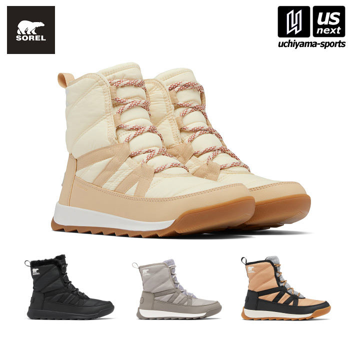 【クーポンでさらに10%引】 （国内正規品） ソレル レディース ウィンターブーツ ウィットニー 2 プラス レース WHITNEY II PLUS LACE [物流]【あすつく対応】【メール便不可】 NL5162