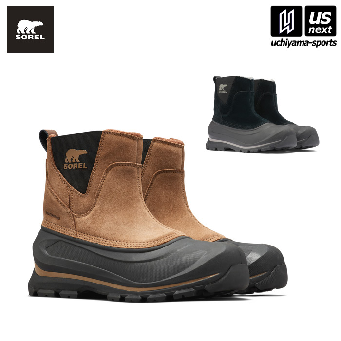 【クーポンでさらに10%引】（国内正規品） ソレル メンズ ウィンターブーツ バクストンプルオン ブーツ BUXTON PULL ON BOOT WP 2025～26年秋冬継続モデル  [物流]【あすつく対応】【メール便不可】 NM5182