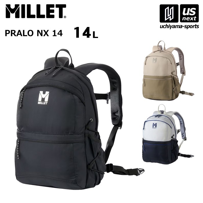 【さらに10%引(一部対象外)】 ミレー バックパック プラロ NX 14 PRALO NX 14 2025年春夏継続モデル  [自社]【あすつく対応】【メール便不可】 MIS0762|ザック・デイパ