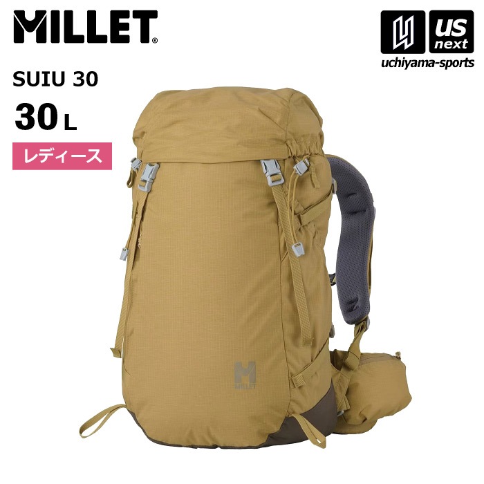 【さらに10%引(一部対象外)】 ミレー レディース バックパック スイウ 30 SUIU 30 2025年春夏継続モデル  [自社]【あすつく対応】【メール便不可】 MIS0738|ザック・デイパッ