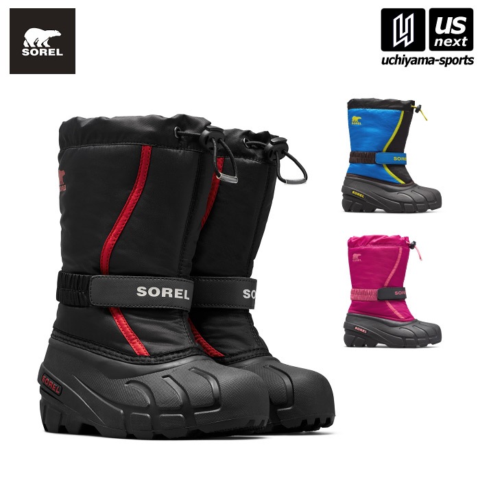 【クーポンでさらに10%引】（国内正規品） ソレル ジュニア ウィンターブーツ ユースフルーリー ブーツ YOUTH FLURRY BOOT  [物流]【あすつく対応】【メール便不可】 NY5192